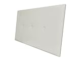 Shiito - Cabecero Tapizado Kent Juvenil 105cm Blanco