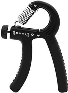 Adjustable Hand Gripper Strengthener for Men & Women | Hand Exercise Equipment for Home and Gym Workouts (Black)