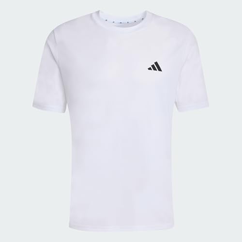 adidas Herren Workout Essentials Base Shirt, White, L – Ansicht 6