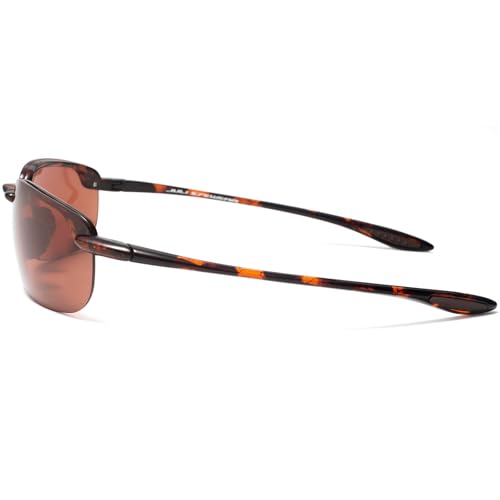 Image of JULI Sports Sunglasses for Men Women Tr90 Rimless Frame for Running Fishing Baseball Driving MJ8001