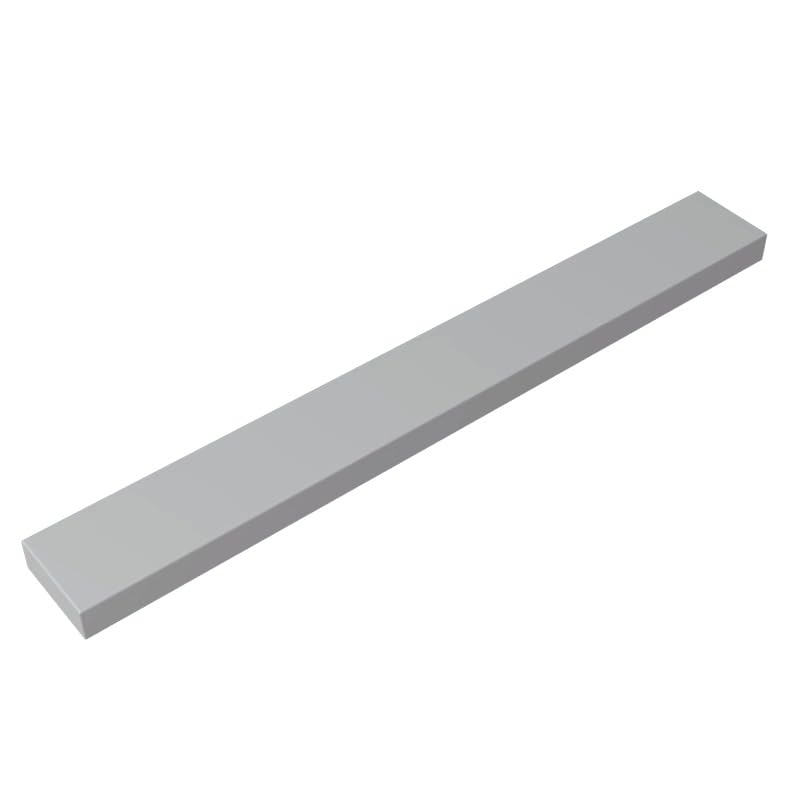 XYEIUGO 4162 Foundation Plate Tile 1x8 with Groove, 50 PCS — image 1