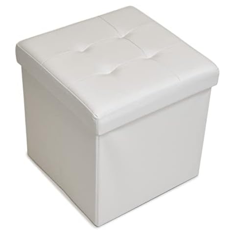 Cube Container Plain PVC Solid Color Faux Leather Effect - Daunex Cover