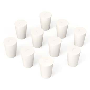 25 Pack (Same Size) Solid Rubber Stoppers - Size #2-20mm (0.78in - View #7
