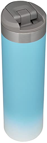 Image of STANLEY AeroLight Transit Bottle 20 oz Locking Drink Through Lid Leak Resistant Water Bottle or Coffee Travel Mug Lightweight Insulated Stainless Steel BPA-Free Pool