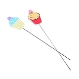 OUNONA 2 Stück Cake Test Stick Kuchenprüfstab Kuchenteststab Tester Kuchentest-zubehör DIY -backwerkzeug Kuchen Test Versorgung Kuchensondenwerkzeug Kuchen-Test-Nadel Rostfreier Stahl