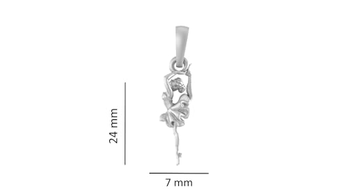 Pendentif en argent hypoallergénique collier chaîne qui ne noircit pas - 3