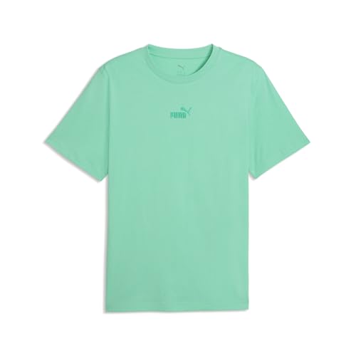 PUMA T-Shirt à Petit Logo N° 1 Essentials Homme XS, Mint Jelly Green