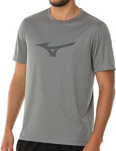 T-Shirt Mizuno Run Spark, G, Mescla Preto