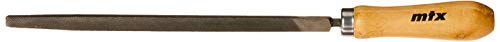 Mtx Lima Triangular Bastarda 200 Mm 8 Cabo De Madeira