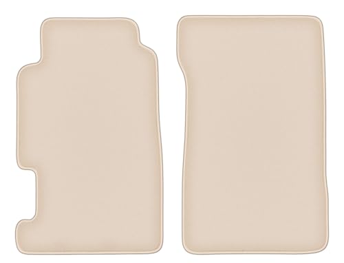 Tapis de voiture Honda Prelude IV en velours beige pour habitacle élégant