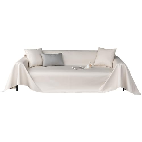 Housse de canapé 2 places imperméable en simili cuir durable et élégant - 3