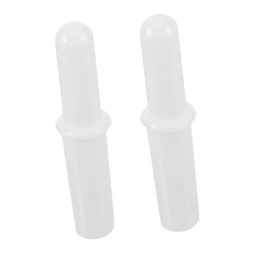 OUNONA 2 Piezas Fuerte Accesorio Para Carne Palo Para Picadora De Carne Empujador De Picadora De Carne Manipulación De Carne Inoxidable Caja Embutidora Salchichas El Plastico Blanco