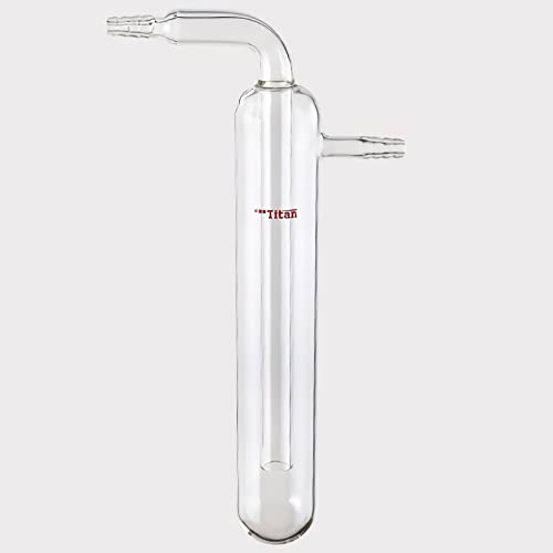 ADAMASBETA Glass Vacuum Cold Trap OnePiece Vacuum Trap with Hose