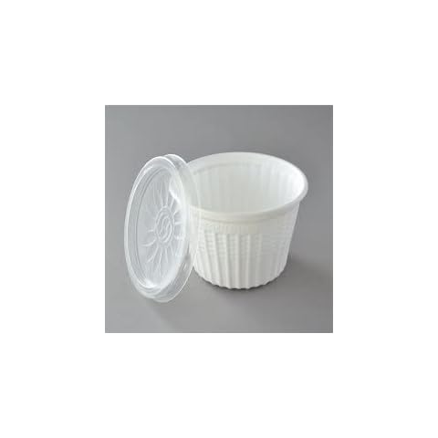 100-600 Stück Suppenbecher mit Deckel Cover