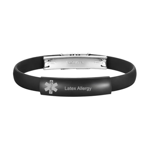 ZKXXJ �J�X�^�����f�B�J���A�����M�[�u���X���b�g�A�e�B�[���G�C�W���[�����p�Ƀp�[�\�i���C�Y���ꂽ�u���b�N���f�B�J���ً}���X�g�o���h �~�}��� ���C�t�A���[�g �V���R�� �X�e�����X�X�`�[�� Sos Awareness �A�����M�[�W���G���[, ����, �A�Q