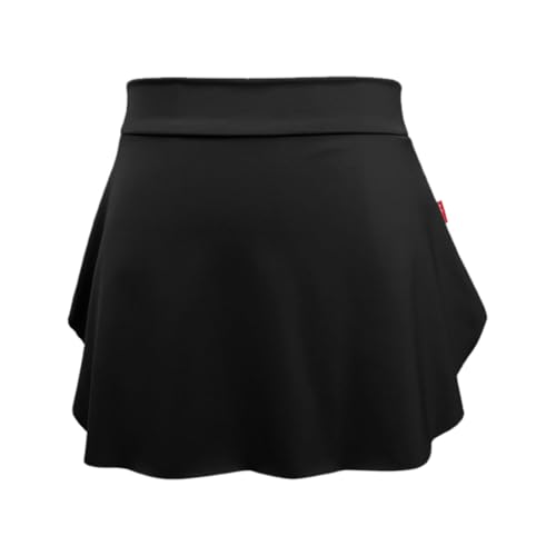 Falda de Ballet elástica para Mujer, Minifalda para Patinaje y Gimnasia Faldas Danza Niñas Faldas Largas Negras Mujer