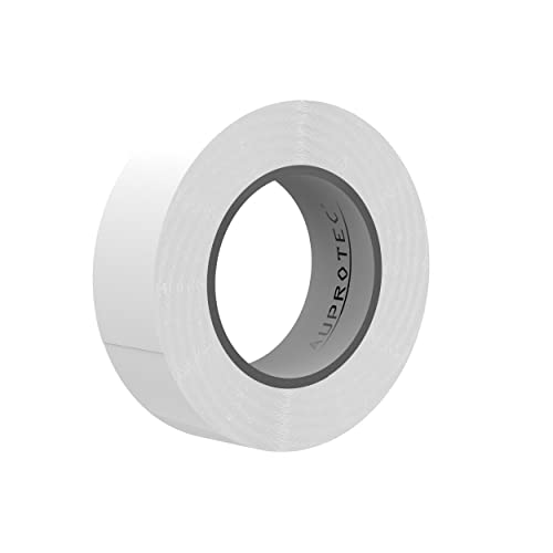 AUPROTEC 1x Isolierband weiß 15mm x 10m VDE Isoband PVC Elektriker Klebeband DIN EN 60454-3-1