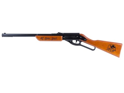 Annie Oakley Lil Sure Shot Lever-Action Spring Piston BB Rifle with Hardwood Custom Embossed Stock by Western Justice - Image 2