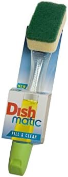 2XThe Dishmatic Washing Up Brush plus Heavy Duty Sponge