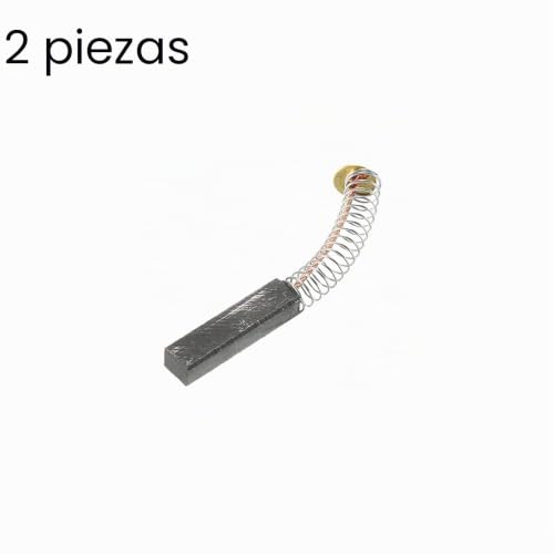 Miniatura 3 de Patikil 2pcs Escobillas De Carbón Para Motor, 20x5x4mm Cepillos De Carbón Para Herramienta Eléctrica, Reemplazo De Reparación De Angular Amoladora Mesa Sierra Taladro De Mano