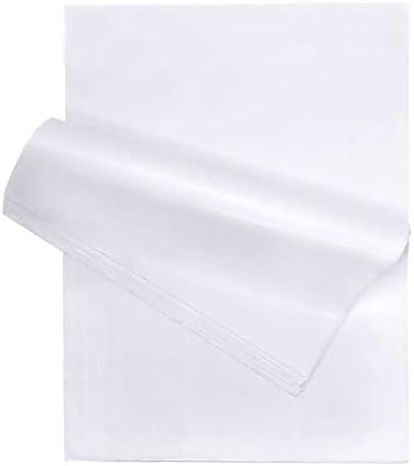 White Tissue Paper 14"x20" 96 Pack, for Gifts, Games, Birthdays, Easter, Mothers Day, Graduations, Gift Wrap, Crafts, DIY Paper Flowers and More…