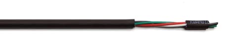 KWANGIL 26AWG 4 Conductor Wire Cable (UL2464) - High Flexible Tinned Copper Unshielded Alarm Security Burglar LED Power - for Low Voltage Installations (Matte Black 25FT) by KWANGIL - Used condition - US$11.82