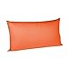 Produktbild liebling Halbleinen Kissenbezug 40 x 80 cm, Bezug für Kopfkissen, Kissenhülle in Farbe orange aus 50% Leinen & 50% Baumwolle, kühlend & atmungsaktiv, waschbar 60 Grad, Ökotex