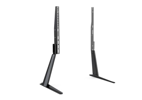 #Commissioniguadagnate<br>Supporto TV da Tavolo BLUBS4117 – Base Universale Stabile e Antiscivolo Compatibile VESA Montaggio Facile Design Salvaspazio per Smart TV