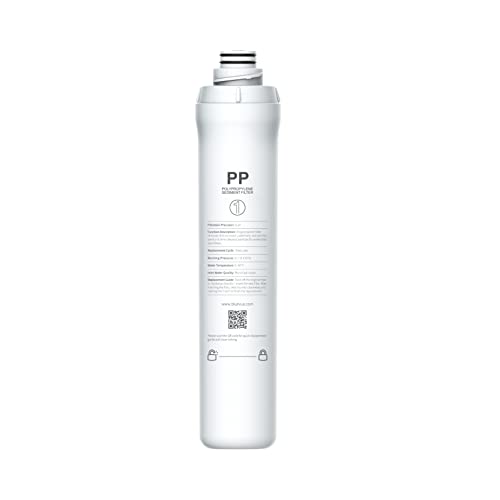 Bluevua ROPOT PP Filter, Replacement for RO100ROPOT, 1-year Lifetime-1st Stage