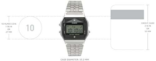 Casio A159WAD-1D Digital Watch Brand - 製品詳細