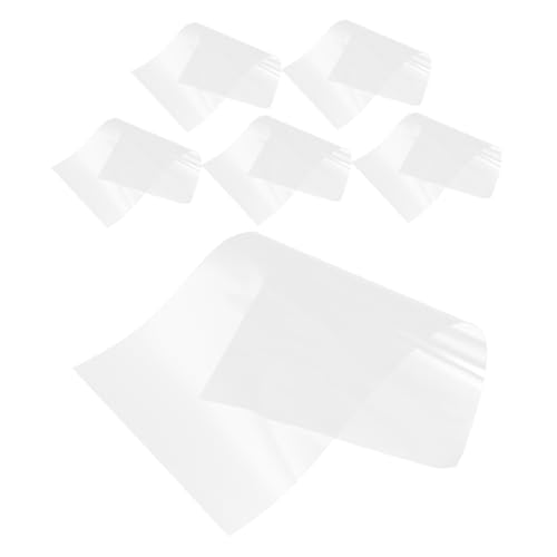 SHINEOFI 6pcs Transparent Pet Vent Covers with Adhesive Air Register Covers for Floor Wall Ceiling Weatherproof Air Grill Vent Blockers with Effortless Installation and Unobstructed Airflow