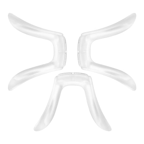 Homoyoyo Silicone Eyeglass Nose Pads 3 piece Model 569 Transparent