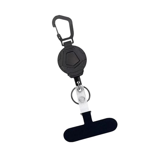 MWZBTG Ausziehbare Handy Sicherung, Handyband Anti Diebstahl, Einziehbare Diebstahlsicherung, Anti-Rutsch Leine Mit Gürtelclip,Teleskop-Gurt Mit Diebstahlschutz Für Radtouren Angeln Outdoor