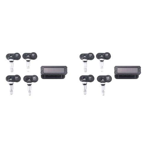 TPMS de voiture sans fil avec 2 systèmes de surveillance solaire et capteurs internes