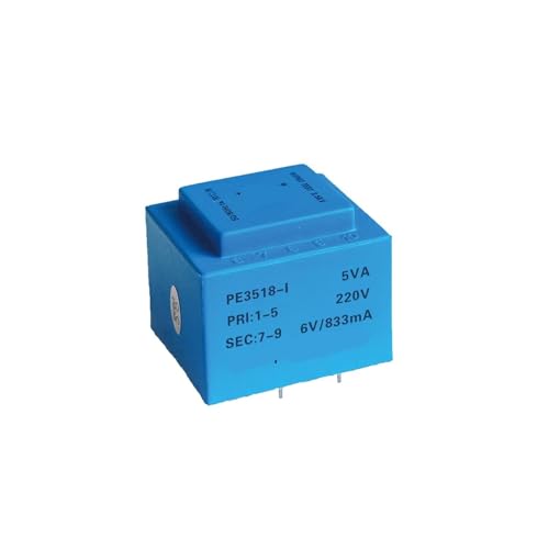 Transformateur encapsulé PE3518-I isolation maximale résine moulée 2x7.5V