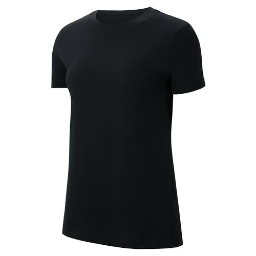 Nike Damen W Nk Park20 Tee T-Shirt, Black/White, XS EU