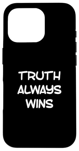 �ʔ������[���A�e�L�X�g �ʔ����l�̂��߂� Funny Truth Always Wins �X�}�z�P�[�X iPhone 16 Pro �p