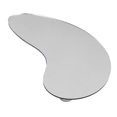 CLISPEED Plateau De Rangement Argenté Miroir De Vanité Pour Cosmétiques Et Parfums Organisateur Décoratif Pour Maison Et Salle De Bain