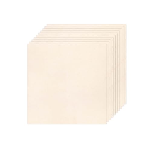 10 PCS Embroidery Fabric, Pre-Cut Beige Natural Cotton Embroidery Cloth Fabric, Embroidery Cloth Squares for Embroidery Garment Craft (9.8 × 9.8 Inch)