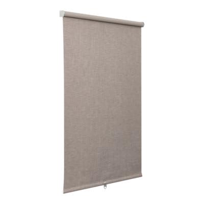 GoodHome Store Enrouleur occultant Novan Taupe 75 x 240 cm