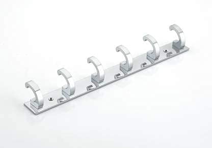 pack of 1 c- type 6 pin wall hook hanger, hooks hanger door, wall, bedroom, bathroom robe hooks rail for hanging clothes, keys, bags, keys, towel in room, utensil rack kitchen hanger hooks