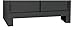 Hallowell HWC4LK-1G-CL Gray Steel DuraTough Classic All-Welded Knock Down Cabinet Leg Kit, 4" Width x 4" Height x 21" Depth