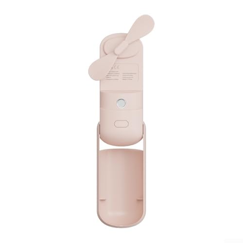 Allthingstore Ventilador de mano multiusos con carga USB, ventilador de refrigeración portátil con ajustes ajustables, estructura plegable para días calurosos (ligero)