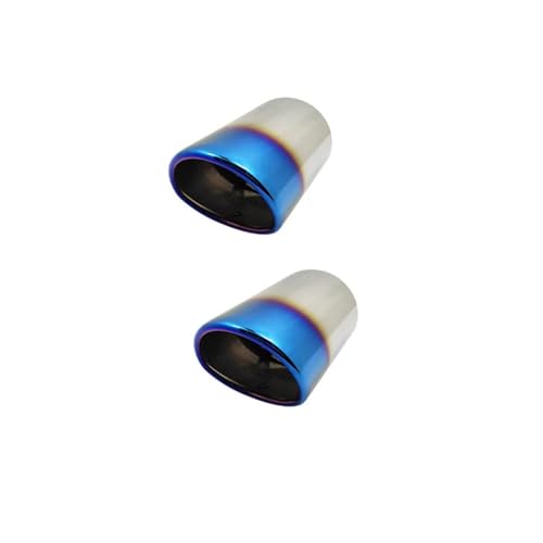 Embout de tuyau d'échappement de voiture inox 2 pièces pour Q5 V70