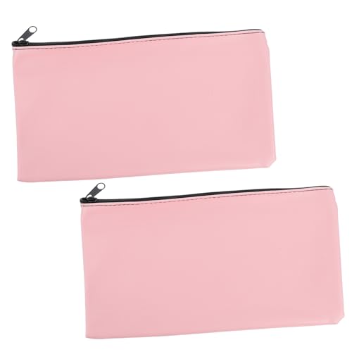 NUOBESTY 2pcs Money Pouch: Cash Deposit Pouches - Large Capacity Banknote Storage Bag - Receipt Holder For Business And Daily Use