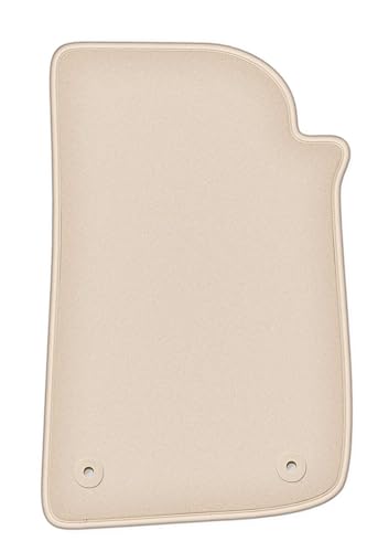 Tapis conducteur pour Jeep Wrangler IV Rubicon en velours beige premium