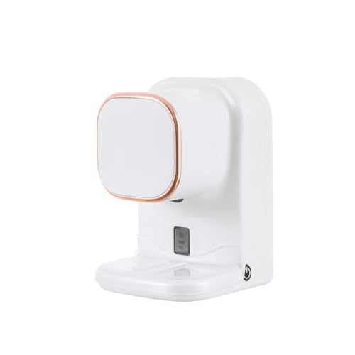 ZYNCUE Dispensador automático de pasta de dientes para montaje en pared, recargable por USB, ajustable, para baño de adultos, kit de accesorios para aspiradora y piezas