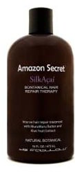 de Fabulous Amazon Secret SilkAcai Botanical Hair Repair Therapy, 16 fl. oz.