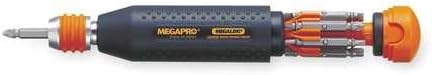 Multi-Bit Screwdriver, 15-in-1, 8-1/2 in.