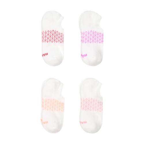 Image of Hanes Women's Socks, 4-pack, Absolute Active Cushioned Moisture-wicking Best Women's Socks, Crew, Ankle and No Show